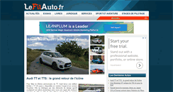 Desktop Screenshot of lefilauto.fr